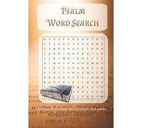 Psalm & Scripture Word Search: 50 Puzzles to Reflect on God's Word | 6x9 inches, 100 pages | 50 puzzles .. Great gift for Birthdays, Holiday, Kids, Teens and more