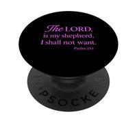 Psalm The Lord Is My Shepherd Faith Scripture Bible Verse PopSockets Adhesive PopGrip