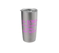 Psalm The Lord is My Shepherd Faith Scripture Bible Verse Stainless Steel Insulated Tumbler