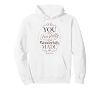 Psalm Verse Christian Faith Religious Quote Worship Pullover Hoodie
