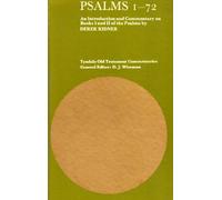 Psalms: 1-72 (Tyndale Old Testament Commentary Series)