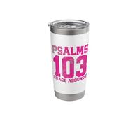 Psalms 103 Grace Abounds Stainless Steel Insulated Tumbler