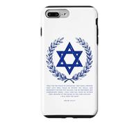 Psalms 122:6-9 Elegant Star of David Israel Bible Verse Case for iPhone 7 Plus/8 Plus