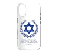 Psalms 122:6-9 Star of David Israel Bible Verse Hebrew Case for iPhone 17