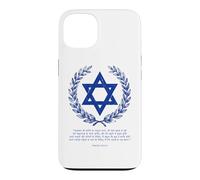 Psalms 122:6-9 Star of David Israel Bible Verse Hindi Case for iPhone 13