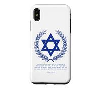 Psalms 122:6-9 Star of David Israel Bible Verse Hindi Case for iPhone XS Max