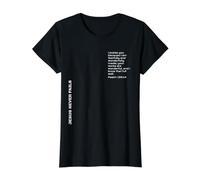 Psalms 139:14, Wonderfully Made, You are Enough, Christian Value Graphic T-Shirt, Women, Black, M