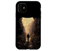 Psalms 23:4 Though I Walk Through The Valley Christian Bible Case for iPhone 11