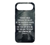 Psalms 23:4 Though I Walk Through The Valley Christian Bible Case for iPhone Air