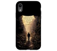 Psalms 23:4 Though I Walk Through The Valley Christian Bible Case for iPhone XR