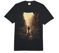 Psalms 23:4 Though I Walk Through The Valley Christian Bible Comfort Colors Adult Heavyweight T-Shirt