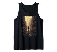 Psalms 23:4 Though I Walk Through The Valley Christian Bible Tank Top