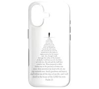 Psalms 23 Though I Walk Through The Valley Christian Bible Case for iPhone 17