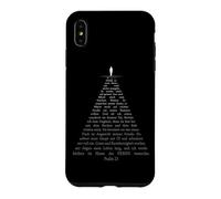 Psalms 23 Though I Walk Through The Valley - German Bible Case for iPhone XS Max