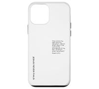 Psalms 27 1, Fearless Trust in God, Jesus Saves, Christian Case for iPhone 12 mini