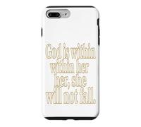 Psalms 46 5 God Is Within Her She Will Not Fall Case for iPhone 7 Plus/8 Plus