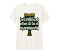 Psalms 46 5 God is Within Her Women Shirt Premium T-Shirt