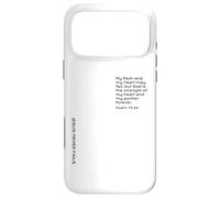 Psalms 73:26, Strength, Encouraging Words, JNF, Christian Case for iPhone 17 Pro Max