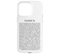 Psalms 91 Bible Verse Protection Safety Blessing (FRENCH) Case for iPhone 15 Pro Max