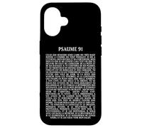 Psalms 91 Bible Verse Protection Safety Blessing (FRENCH) Case for iPhone 16