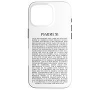 Psalms 91 Bible Verse Protection Safety Blessing (FRENCH) Case for iPhone 16 Pro