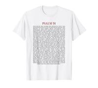 Psalms 91 Bible Verse Protection Safety Blessing (GERMAN) T-Shirt