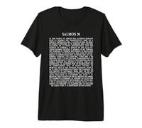 Psalms 91 Bible Verse Protection Safety Blessing (Spanish) Premium T-Shirt