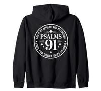 Psalms 91 Christian Scripture Zip Hoodie