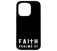 Psalms 91 Faith - God Jesus Religious Christian Shelter Case for iPhone 15 Pro