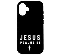 Psalms 91 Faith - God Jesus Religious Christian Shelter Case for iPhone 16
