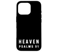 Psalms 91 Faith - God Jesus Religious Christian Shelter Case for iPhone 16 Pro