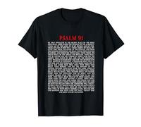 Psalms 91 Full KJV Bible Verse Protection & Safety Blessing T-Shirt