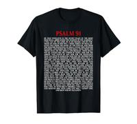 Psalms 91 Full KJV Bible Verse Protection & Safety Blessing Value Graphic T-Shirt