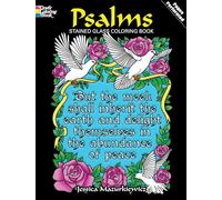 Psalms Stained Glass Coloring Book (Dover Stained Glass Coloring Book)