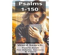 Psalms Word Search Puzzle Book: Word Searches with easy-to-read print about “Psalms in the Bible for Relaxing” | 6x9 inches, Over 100 pages | 50+ ... vacations, holidays, free time and birthdays