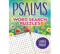 Psalms Word Search Puzzles: Large Print Bible Word Search Puzzles for Adults, Seniors, and Devotional Relaxation