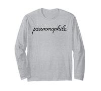 Psammophile Desert Beach Lover Sand Ocean Dune Spelling Bee Long Sleeve T-Shirt