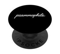 Psammophile Desert Beach Lover Sand Ocean Dune Spelling Bee PopSockets Adhesive PopGrip