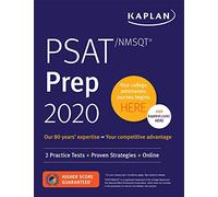 PSAT/NMSQT Prep 2020: 2 Practice Tests + Proven Strategies + Online (Kaplan Test Prep)