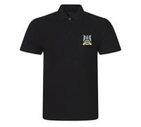 PSave Royal Scots Dragoon Guards Insignia Mens Polo Shirt British Army Military (as8, Alpha, 3X_l, Regular, Regular, Black)