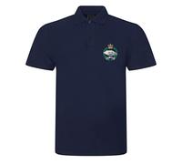 PSave Royal Tank Regiment Insignia Mens Embroidered Polo Shirt British Army Military Embroidery