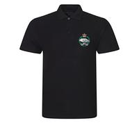 PSave Royal Tank Regiment Insignia Mens Embroidered Polo Shirt British Army Military Embroidery