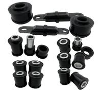 PSB Bushings - Complete Rear Polyurethane Bushing Kit - Compatible With Ford Focus 1998 - 2019, black