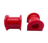 PSB Bushings - Front Stabiliser - Polyurethane Bushing Set with 25 mm Inner Diameter - Compatible with VW T5/T6/T6.1 Transporter 2003-2023, red