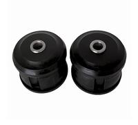 PSB Bushings - Front Radius Arm Polyurethane Bushing Kit - Compatible With BMW X3 E83/X5 E53 2000 - 2010, black