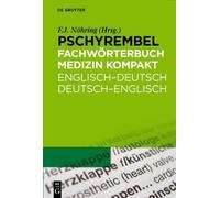 Pschyrembel Fachwarterbuch Medizin Kompakt: Eng, Nohring.