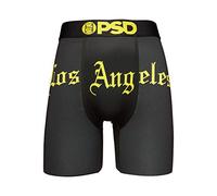 PSD Men's Boxer Brief (Black/La Old English, Black | La Old English, XXL