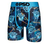 PSD Men's Boxer Briefs - Metallic Rose, 7 Inch Inseam, Moisture-Wicking, 4-Way Stretch, Boxer Briefs for Men, X-Large
