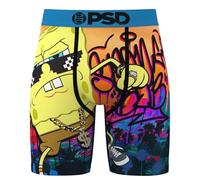 PSD Men's Boxer Briefs - Spongebob West Coast, 7 Inch Inseam, Moisture-Wicking, 4-Way Stretch, Boxer Briefs for Men, Medium