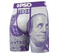 PSD Men's C-Note Purp Boxer Briefs, Multi, S
